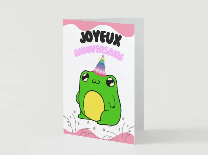 Carte Grenouille