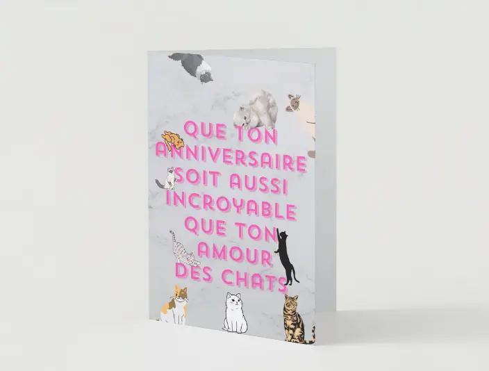 Carte Folle Aux Chats